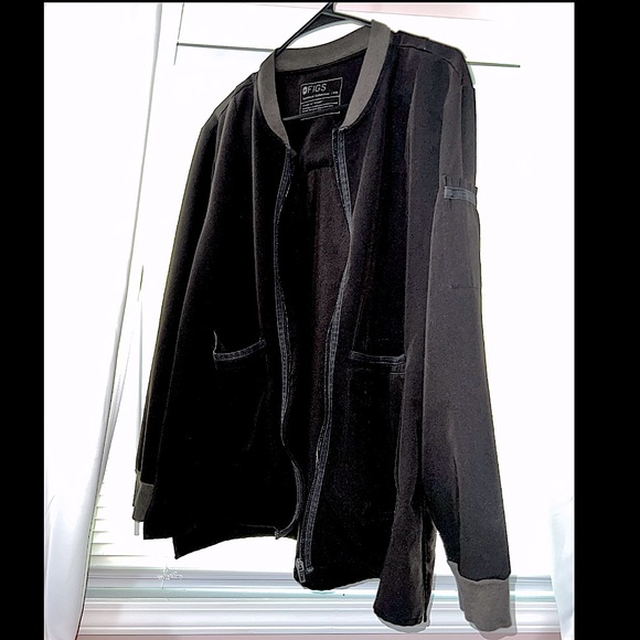 Figs Black Bellery Scrub Jacket - Picture 1 of 2